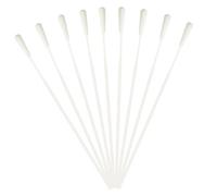 NOLITOY 20 Pcs Disposable Nasopharyngeal Flocked Swabs White Sampling Sticks Throat Care Health Test Single Use Safe Break Point Clean Tools Solo Pack Kit Nice Fit Great Props Ideal Choice