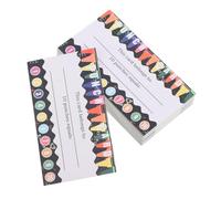 NOLITOY 200PCS Classroom Punch Cards for Behavior Reward Incentive Chart with Designs Thick Coated Paper Teacher Punch Cards for Students Preschool Elementary Motivation