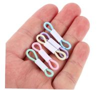 NOLITOY 200pcs Pastel Color Chicken Leg Rings Elastic Foot Identification Bands for Chicks Pigeons Quails Small Poultry Tag Multipurpose Bands for Bird Breeding and Farm Management