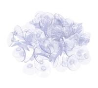 NOLITOY 200pcs Strong Suction Cups for Glass Multipurpose Suction Hooks with Collision Pads Reusable Washable for Kitchen Bathroom Window and Tabletop Organization