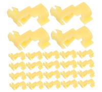 NOLITOY 200pcs Tailgate Handle Rod Clips Left Driver Passenger Side Replacement Retainers for Truck Car Door Lock Restoration