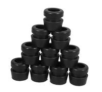 NOLITOY 20pcs Anti-Vibration Chainsaw Rubber Pads Shock Absorption Cushion for Small Chainsaws Damping Mounting Blocks for Improved Stability and Reduced Hand Strain During Prolonged Use