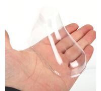 NOLITOY 20pcs Clear Plastic Feet Models for Socks Display PVC Shoe Booties Supports for Boys and Foot Mannequins for Pre Walker Shoes and Booties