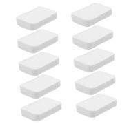NOLITOY 20pcs Compressed Makeup Remover Cotton Pads Soft Non Woven Reusable for Face Cleansing Lip Eye Use