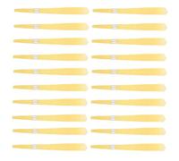 NOLITOY 20pcs Ear Wax Removal Burning Cones with Stopper for Safe and Soothing Canal Cleaning, Trumpet Shape Wax Cloth Earwax Cleaner Tool, Bright Colour Design for Blocked Ears