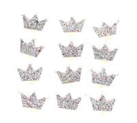 NOLITOY 20pcs Elastic Pets Crown Hair Bands Multi-color Topknot Grooming Accessories for Puppy Dog Cat Adjustable Soft Hair Decoration