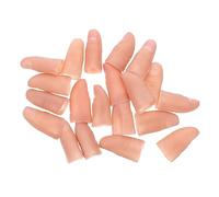 NOLITOY 20Pcs Fake Thumb Tips for Lightweight Stage Show Props for Tricks and Pranks Easy to Carry Material for Performances and Parties