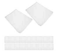 NOLITOY 20pcs Fine Mesh Aquarium Filter Bags with Zipper Small Media Pouches for Activated Carbon Biofilter Materials Reusable Tear-resistant Mesh Filter Nets for Fish Tank and Hydroponic