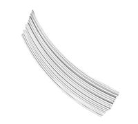 NOLITOY 20pcs Guitar Fret Wire Curved Bevelled Frets for Electric Guitar Fretboard Accessories for Repair and Construction