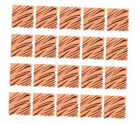 NOLITOY 20PCS Leopard Print Embossed Disposable Napkins Durable Textured Paper Towels for Kitchen Party Use Orange Animal Theme Paper Serviettes for Festive Gatherings and Events