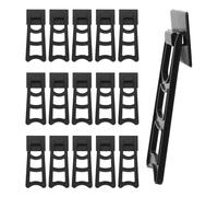 NOLITOY 20pcs Photo Frame Easel Back Supports for Desktop Display Plastic Material with Rounded Edges Safe and Reliable Picture Frame Stands