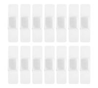 NOLITOY 20Pcs Plastic Whiteboard Marker Holder Clips Self Adhesive Pen Clamps for Office and Classroom Organisation