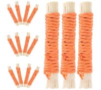 NOLITOY 20pcs Sweet Bamboo Chew for Hamsters and Guinea Pigs, Rotating Ladder Design for Dental Care and Reducing Loneliness, When You Are Going