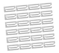 NOLITOY 24pcs Barber Cape Buckle Clips Fit Salon Fasteners Firm Grip Haircutting Cape Neck Closure Hair Styling Accessories for Professional Barbers