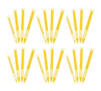 NOLITOY 24pcs Fishing Net Repair Needles Mending Shuttles Kit Plastic Netting Tools for Cast Net Restoration Portable for Quick