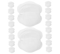 NOLITOY 24pcs Overflow Breast Pads White Disposable Leakproof Breastfeeding Period Pad for Maternity Nursing Mothers Use in Hospital Bag