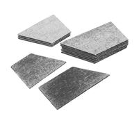 NOLITOY 24pcs Pool Table Cushion Facings Rubber Pads Billiard Bumper Replacements for Pocket Protection Multi-table Compatible Accessories Easy Installation for Snooker Gameplay