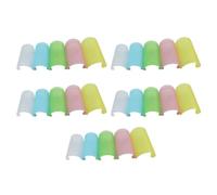NOLITOY 25 Pcs Practical Flute Protective Covers Flute Films Plastic Protectors for Chinese Bamboo Easy to Install and Remove Extending Life Random Color