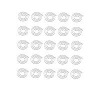 NOLITOY 25 Pcs Silver Plated Snake Chain Necklace for Women Men Copper Material with Buckle Hook End Fashion Pendant DIY Jewelry for Banquets Birthdays Celebrations