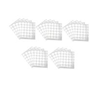 NOLITOY 25sheets Lash Glue Holder for Eyelash Extension Adhesive Pallet Pads Round Lash Glue Pads for Makeup Artists and Salon Use