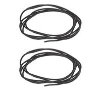 NOLITOY 2pcs 1m Silicone Shielded Copper Pickup Wiring Cable for Electric and Bass Guitar Vintage Guitar Wire Harness Accessory with Stranded Copper Core for Instrument Repair