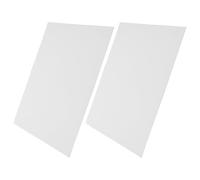 NOLITOY 2Pcs Acrylic LED Light Diffuser Panel, Rectangular Frosted Ceiling Lamp Shade 29.7X21Cm, Replacement Cover for Dining Room and Hallway
