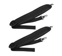 NOLITOY 2pcs Adjustable Breathable Padded Shoulder Straps for Violin Guitar Erhu Case Bag Replacement Comfortable Lightweight Instrument Carrying Strap