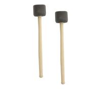 NOLITOY 2pcs Beige Eva Drumsticks with Wood Handle and Students, Gentle and Comfortable Mallets Designed to Sense of Rhythm and Support Musical Talent Development