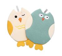 NOLITOY 2pcs Boys and Girls Bath Mitts Animal Bath Towel Soft Gentle for Toddlers Born
