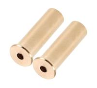 NOLITOY 2pcs Brass Golf Weighted Spike Precision Balance Tips for Iron and Steel Shafts Compatible Golf Shaft Accessories for Enhanced and Stability