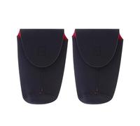 NOLITOY 2pcs Camera Lens Bag Lens Sleeve Made of Thickened Neoprene Diving Material, Easy to Open and Close, Crash-Proof Design for Photography Lovers, Compatible Camera Lenses