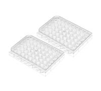 NOLITOY 2pcs Cell Culture Plates 48-hole Polystyrene Laboratory Culture Tray Tissue Tool Saves Experiment Time Improves Experimental Efficiency for Lab Use