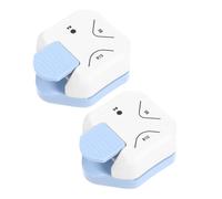 NOLITOY 2pcs Corner Rounder Punch for Paper Crafts Precise Corner Paper Puncher for Scrapbooking Cardstock Laminating Photo Cards DIY Projects