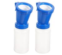 NOLITOY 2pcs Cow Teat Dip Cup for Dairy Farming with Efficient Cleaning and Ergonomic Plastic Design, Suitable for Animal Breasts and Cow Teats, Milking Tool for Livestock Handling