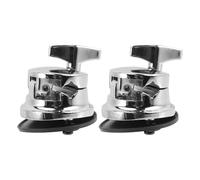 NOLITOY 2pcs Drum Leg Mount Bracket Bass Drum Leg Base Replacement Parts Percussion Instruments Maintenance