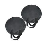 NOLITOY 2Pcs Drum Pad Bag Portable Oxford Cloth Instrument Storage Case Compact Carrying Case for Musicians the Go