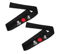 NOLITOY 2pcs Durable Karate Bandana for Martial Arts Chef Costumes and Themed Parties Symbol of Resilience and Perseverance