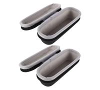 NOLITOY 2pcs EVA Protective Thermometer Cases Compatible with Digital Compact Shockproof Hard Storage Bag for Home Travel Office School