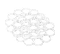 NOLITOY 2pcs Floral Bouquet Holder with 15mm Hole Diameter, 19-hole Flower Arrangement Fixator Plates for Vase Stem Support, Ikebana Floral Frog Stem Holder Accessories for DIY Flower