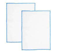 NOLITOY 2pcs Flute Cleaning Cloth Soft Cotton Gauze for Deep Interior and Exterior Cleaning of Woodwind Instruments Reusable Piano Guitar Violin Brass Instrument Care