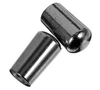 NOLITOY 2pcs Guitar Shift Hat Metal Toggle Cap Guitar Cap Replacement Parts Tip Buttons