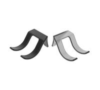 NOLITOY 2pcs Hair Dryer Rack Stand Support Hair Dryer Holder for Wall Mount Styling Tool Organizer in Barber Shop Bathroom