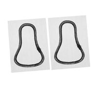 NOLITOY 2pcs Hair Mesh Wig Net T Shape Crochet Hair Net Wrapping for Women Mesh Base for Ponytail Extensions Fixing Wig Accessories for Bun