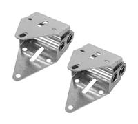 NOLITOY 2pcs Heavy Duty Garage Door Hinges Replacement Self-Closing Hinges for Commercial and Residential Doors Smooth Surface Easy Installation Reliable Opening and Closing