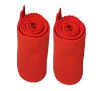 NOLITOY 2pcs Key Piano Keyboard Cover Cloth Soft Dustproof Protective Cover for Electronic and Acoustic Digital Pianos Scratch Resistant Fabric for Home School Music Studio Use Red