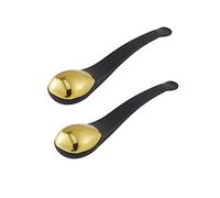 NOLITOY 2pcs Massage Spoon Zinc Alloy Eye Face Stick Beauty Tool Subpackaging Scoops for Skin Care Women Ladies