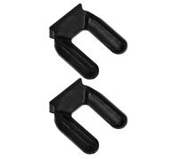 NOLITOY 2pcs Medium Non-slip Wheel Stoppers for Refrigerator and Office Chair Casters Furniture Caster Wheel Pads to Prevent Sliding and Fix Rolling on Hard Floors