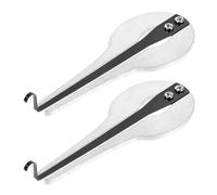 NOLITOY 2pcs Metal Mouth Harp Portable Jaw Harp Russian Style Musical Instrument for Chord Playing Compact Ethnic Percussion Instrument for Beginners and Folk Music Enthusiasts