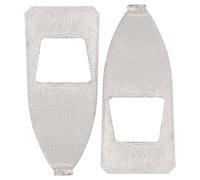 NOLITOY 2pcs Metal Violin Bow Tips Replacement Parts Wear-resistant Violin Bow Fittings Easy to Install Lightweight Accessories for Classical Folk Music