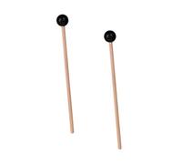 NOLITOY 2pcs Mini Ethereal Drum Mallets Xylophone and Steel Drumsticks Compact Portable Percussion Sticks for Marimba Bell Rhythm Instruments